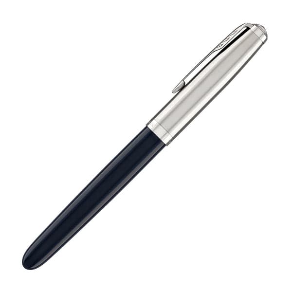 Parker 51 Midnight Blue with Chrome Trim Fountain Pen 2