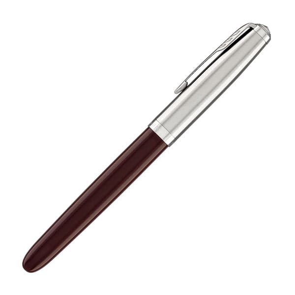 Parker 51 Burgundy with Chrome Trim Fountain Pen 3