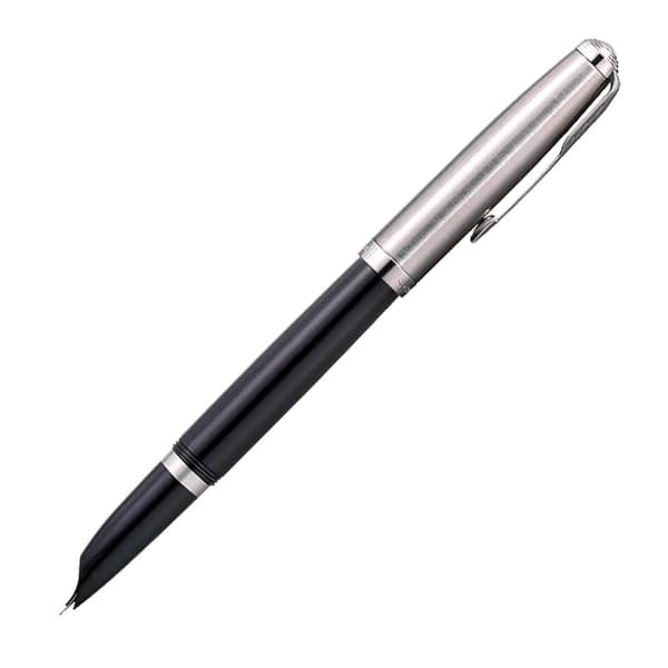 Parker 51 Core Black with Chrome Trim Fountain Pen 2