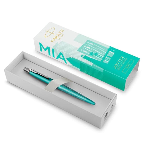 Parker Jotter Special Edition Global Icons: Miami Turquiose 3