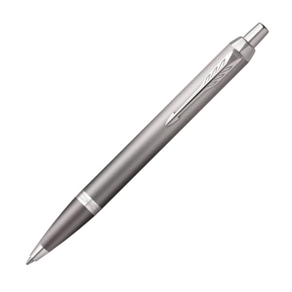 Parker IM Rituals Grey With Chrome Trim Ballpoint Pen