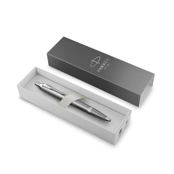 Parker IM Rituals Grey With Chrome Trim Ballpoint Pen 3