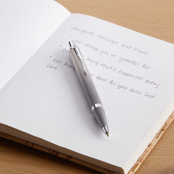 Parker IM Rituals Grey With Chrome Trim Ballpoint Pen 5