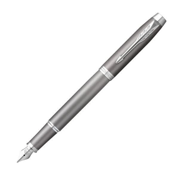 Parker IM Rituals Grey With Chrome Trim Fountain Pen