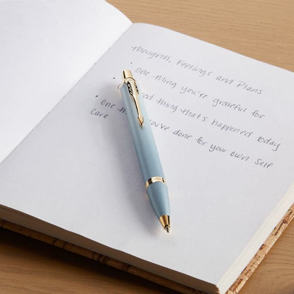 Parker IM Rituals Turquoise Green With Gold Trim Ballpoint Pen 4