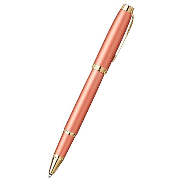 Parker IM Rituals Orange With Gold Trim Rollerball Pen 4