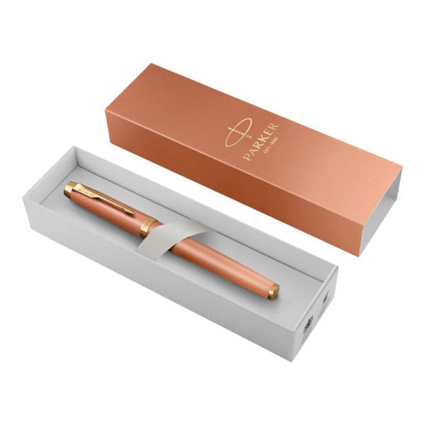 Parker IM Rituals Orange With Gold Trim Fountain Pen 5