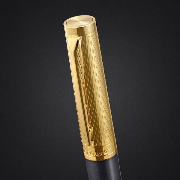 Parker Ingenuity Pioneers Collection Gold Trim Ballpoint Pen 4