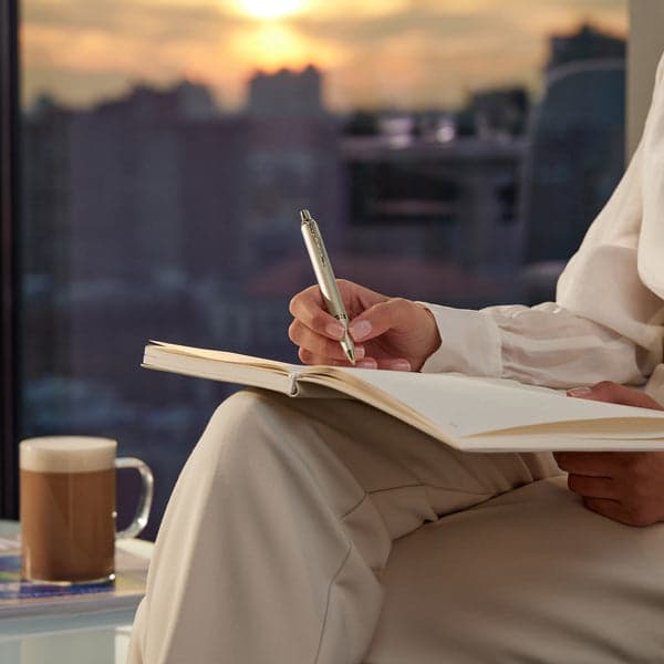 Parker IM Monochrome Champagne Ballpoint Pen 2