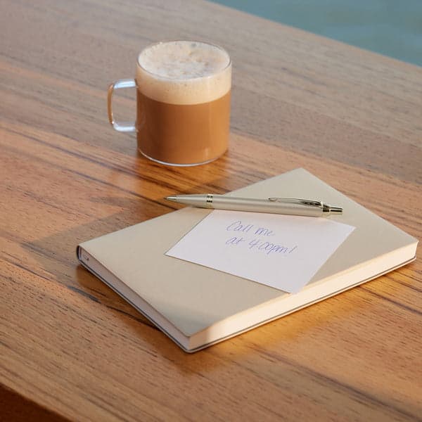 Parker IM Monochrome Champagne Ballpoint Pen 4