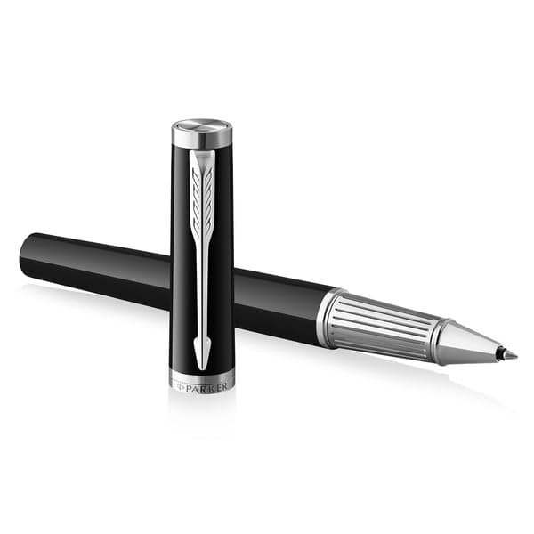 Parker Ingenuity Black Chrome Trim Rollerball Pen