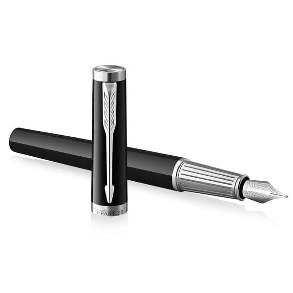 Parker Ingenuity Black Chrome Trim Fountain Pen