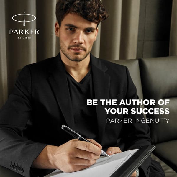 Parker Ingenuity Black Ballpoint Pen 3