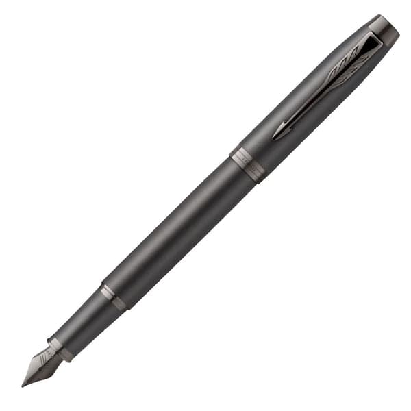 Parker IM Gun Metal Monochrome Fountain Pen