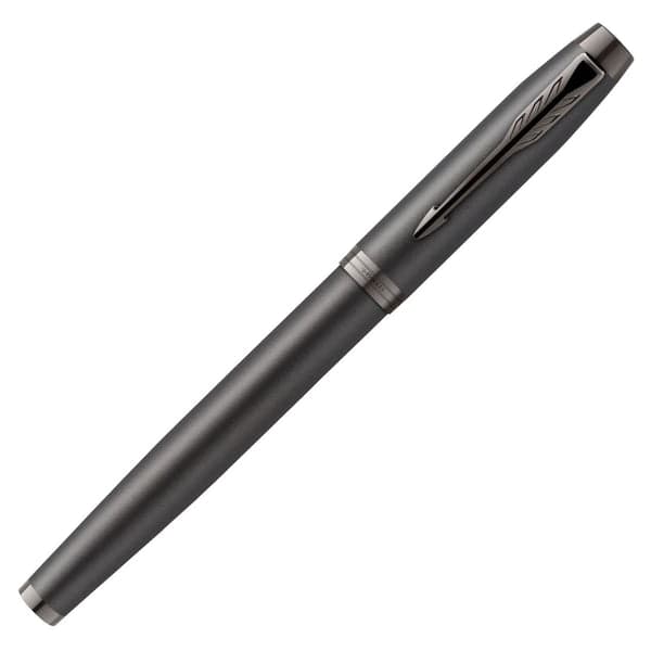 Parker IM Gun Metal Monochrome Fountain Pen 2