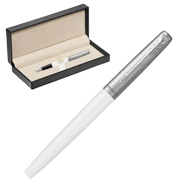 Parker Jotter Originals White Fountain Pen 2