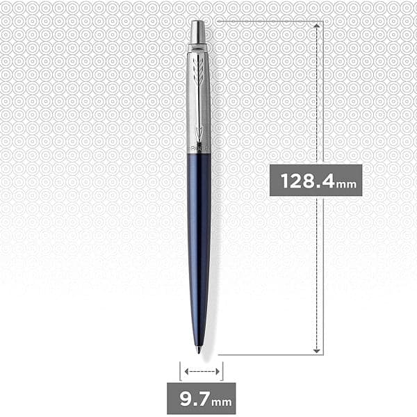 Parker Jotter Royal Blue Ballpoint Pen & Fountain Pen Set 4