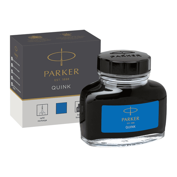 Parker Bottled Quink Ink Washable - Blue