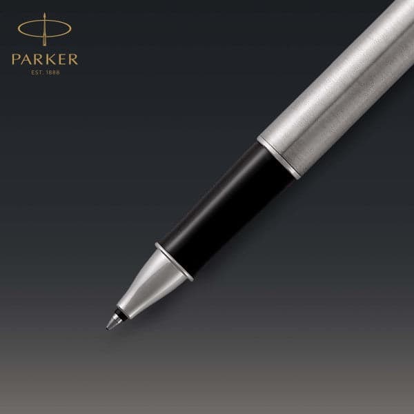 Parker Sonnet Stainless Steel Chrome Trim Rollerball Pen 5