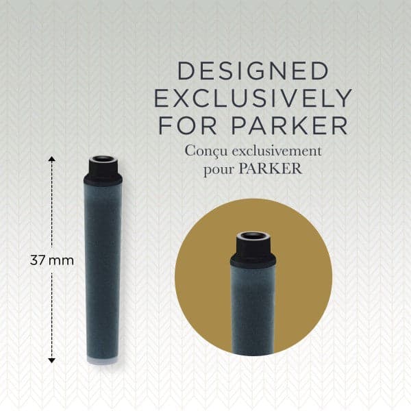Parker Quink Ink Mini Fountain Pen Cartridges - Box of 6 2