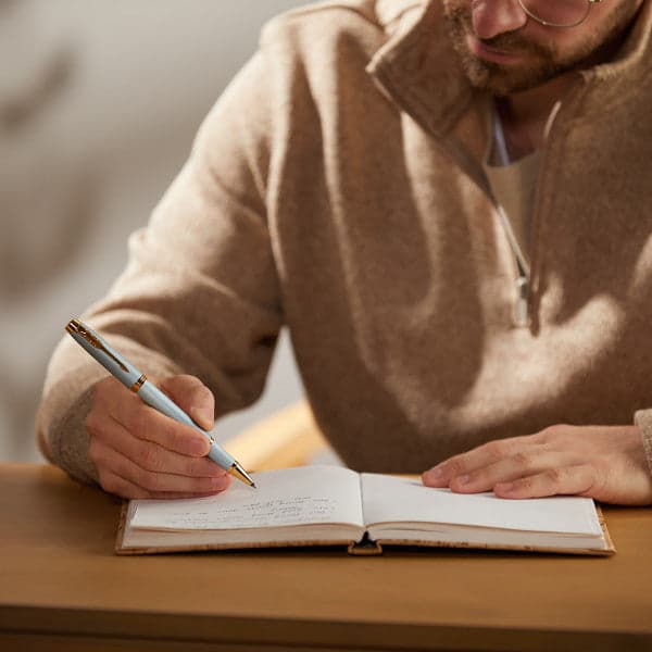 Parker IM Rituals Turquoise Green With Gold Trim Rollerball Pen 4