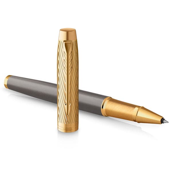 Parker IM Premium Pioneers Collection Gold Trim Rollerball Pen