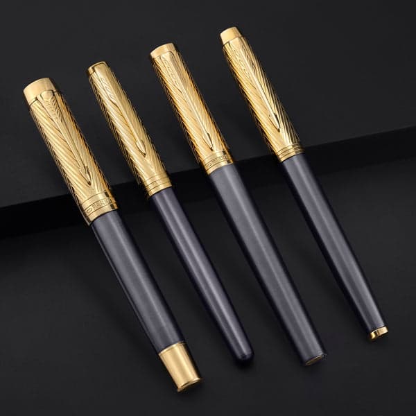 Parker IM Premium Pioneers Collection Gold Trim Rollerball Pen 5