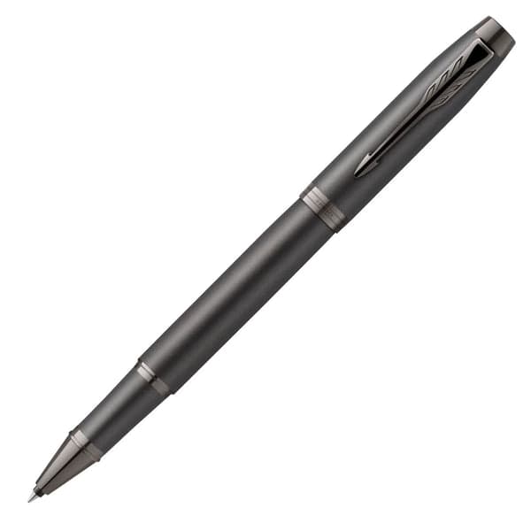 Parker IM Gun Metal Monochrome Rollerball Pen