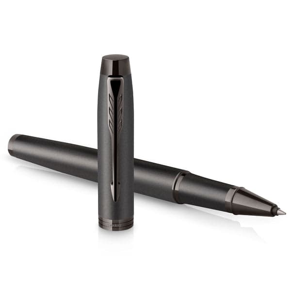 Parker IM Gun Metal Monochrome Rollerball Pen 2